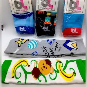 Lot of 7 Baby Leg warmers from Babyleggings.com
